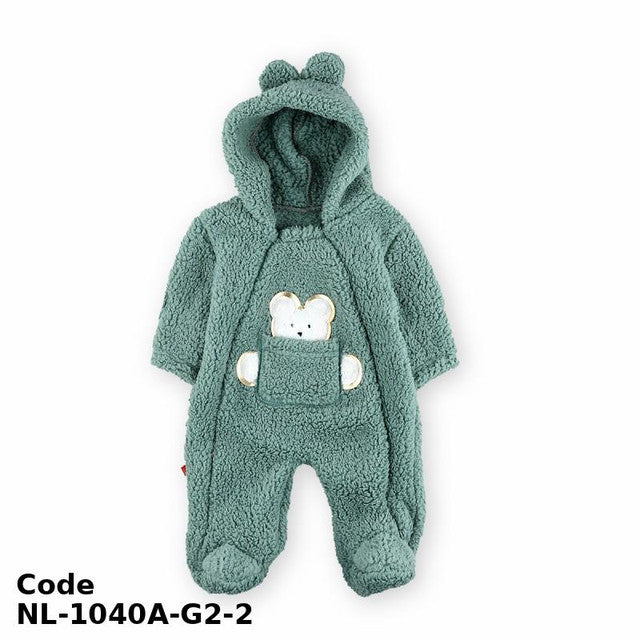 Bodysuit Nl-1040A-G Winter Green For Boys