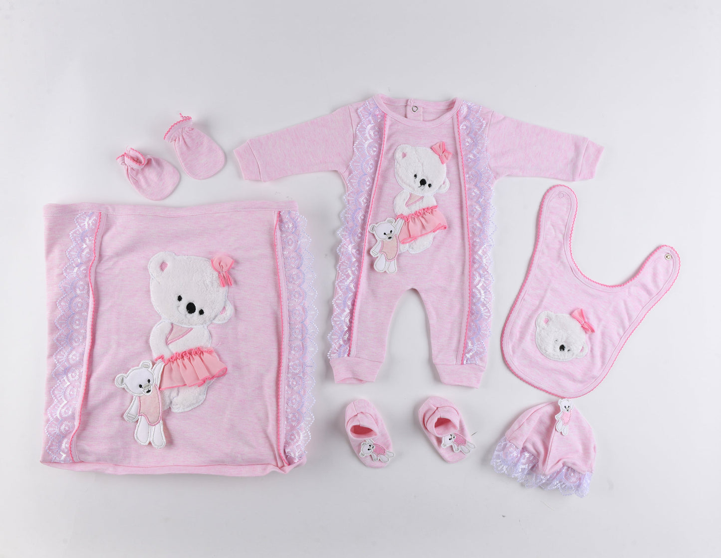 Wika 1025 Newborn cotton set ( Baby shower set ) ( Hospital kit)