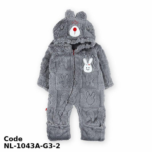 Bodysuit Nl-1043A-G Winter Gray For Boys