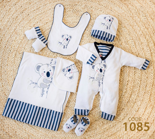 Wika 1085 Newborn cotton set ( Baby shower set ) ( Hospital kit) for boys