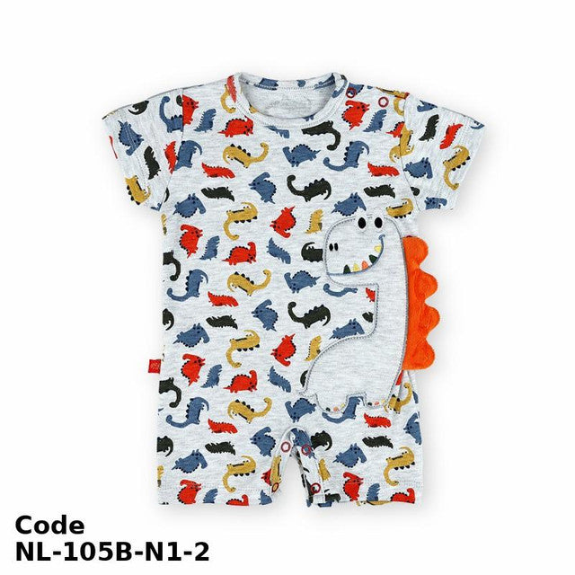 Bodysuit Nl-105B-N Summer Grey For Boys