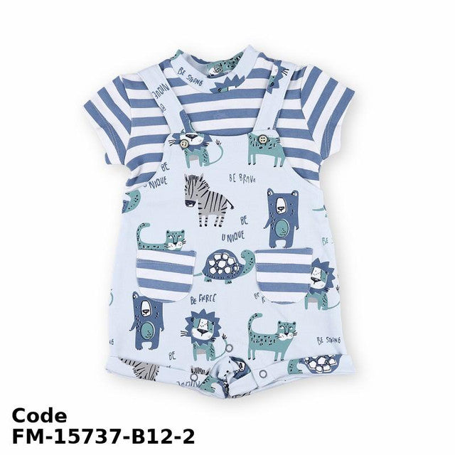 Bodysuit Fm-15737-B Summer Blue For Boys