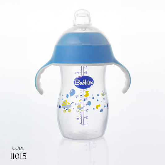 Natural Sippy Cup 11015 For Babies - 280Ml Blue  For Boys