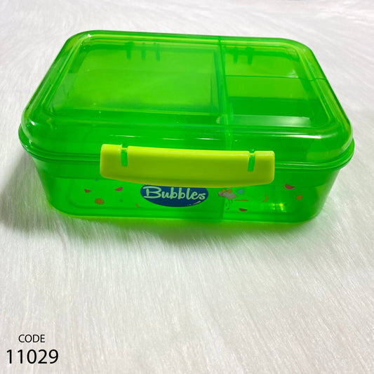 Lunch Box 11029 Two-Level For Kids For Unisex Green