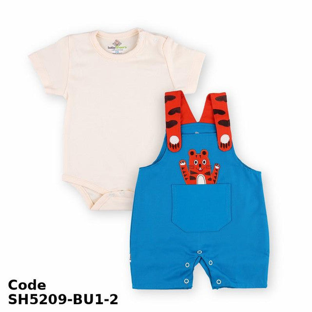 Bodysuit Sh5209-Bu Summer Multicolor For Boys