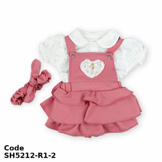 Bodysuit Sh5212-R Summer Multicolor For Girls