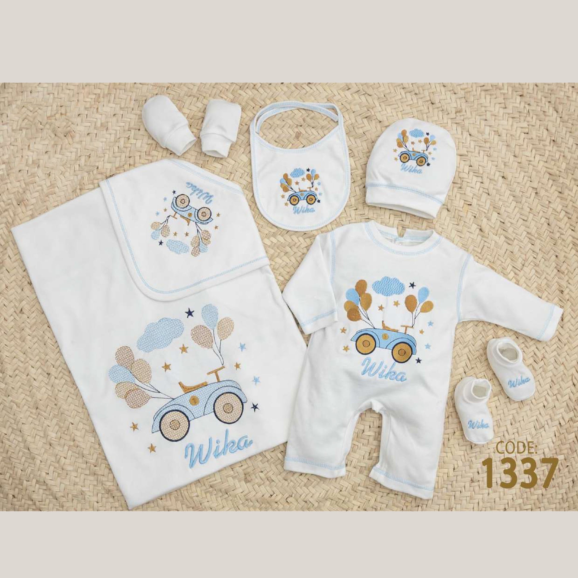 Velvet New Born Bodysuit Set For Baby - For winter