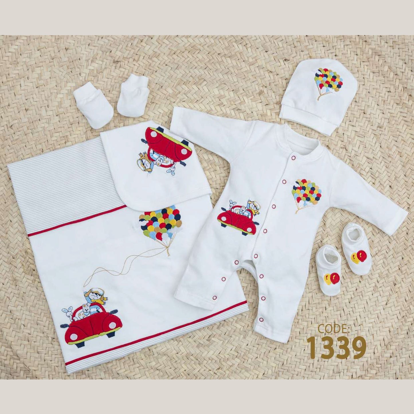 Velvet New Born Bodysuit Set For Baby - For winter