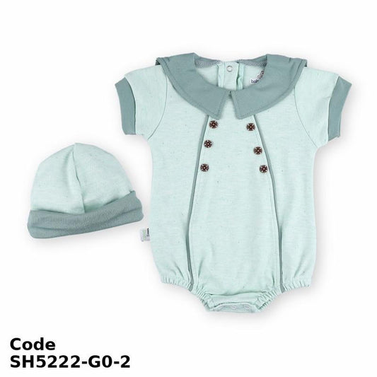 Bodysuit Sh5222-G Summer Green For Boys