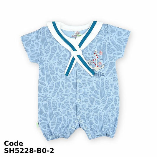 Bodysuit Sh5228-B Summer Light Blue For Boys