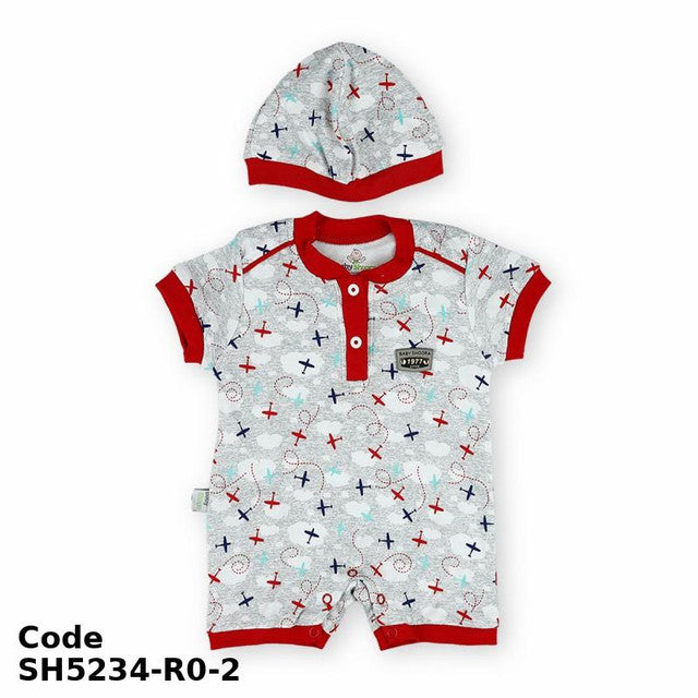 Bodysuit Sh5234-R Summer Multicolor For Boys