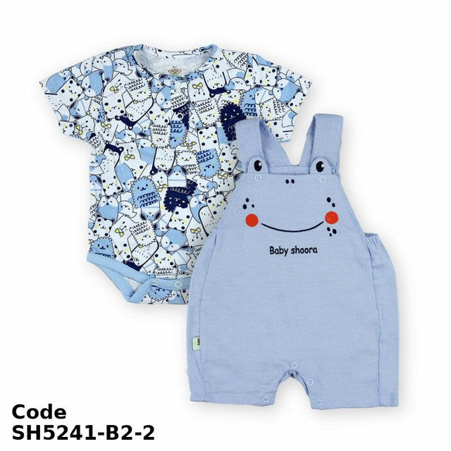 Bodysuit Sh5241-B Summer Light Blue For Boys