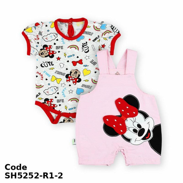 Bodysuit Sh5252-R Summer Multicolor For Girls