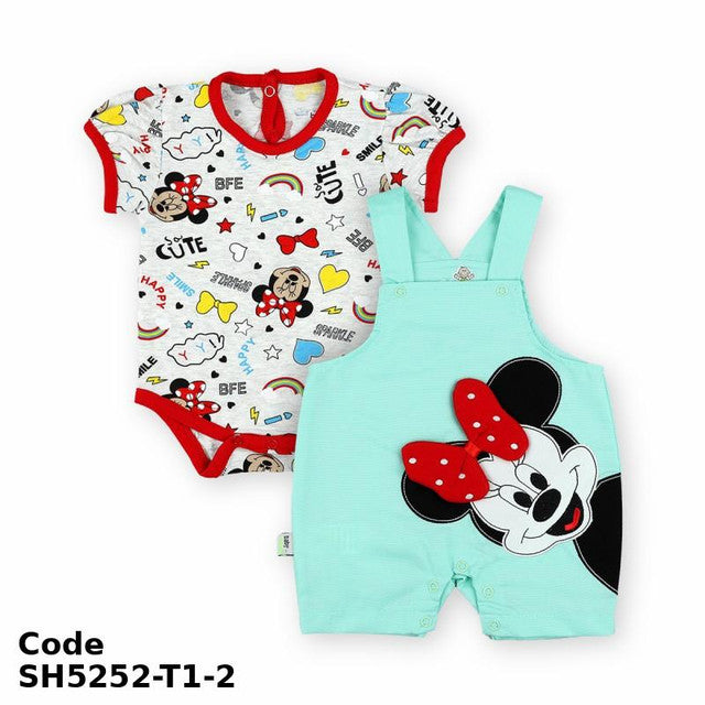 Bodysuit Sh5252-T Summer Multicolor For Girls