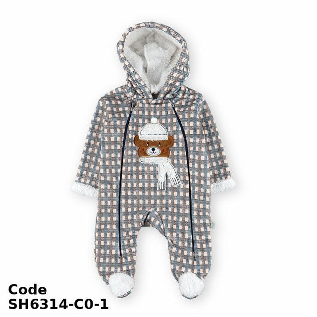 Bodysuit Sh6314-C Winter Multicolor For Boys