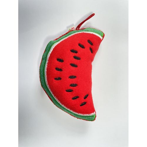 Fruit-Shaped Loofah Watermelon with Fiber Filling.