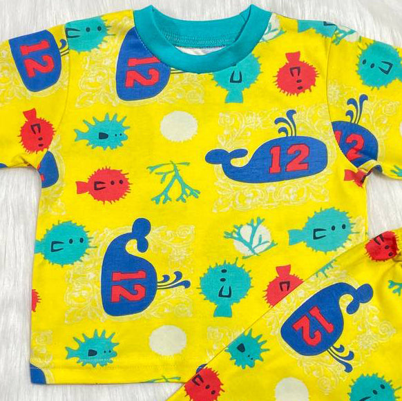 Pajama 22014 Cotton Summer For Boys