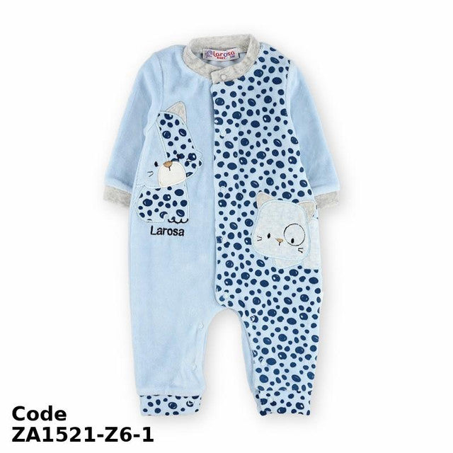 Bodysuit Za1521-Z Winter Blue For Boys