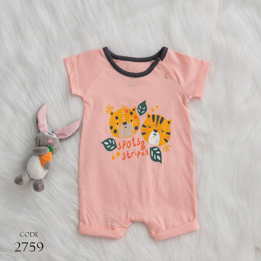 Newborn Cotton Bodysuit 2759 for Girls