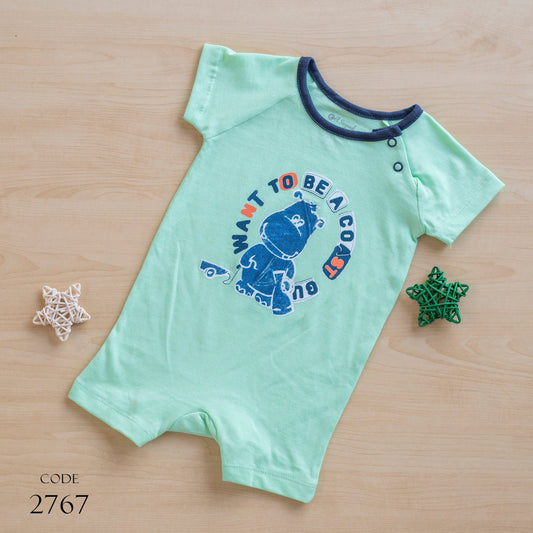 Newborn Cotton Bodysuit 2767 for Boys