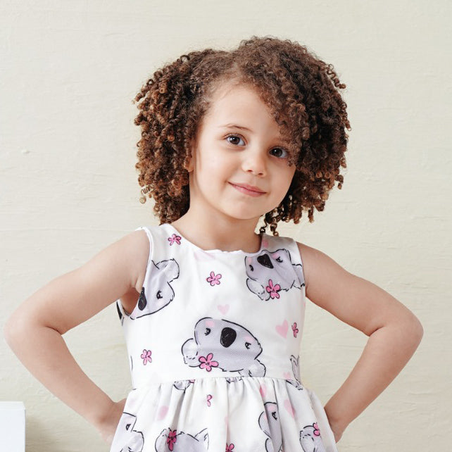 Summer Dress for Girls - Poplin