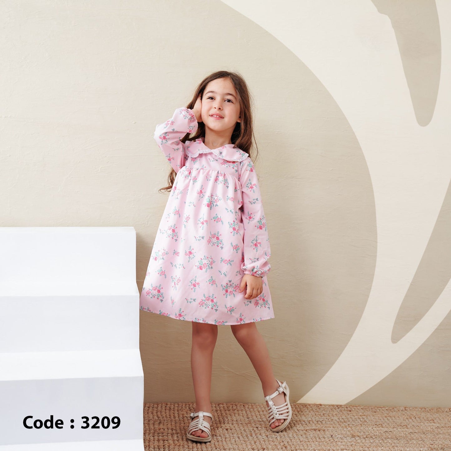 Summer Dress for Girls - Poplin