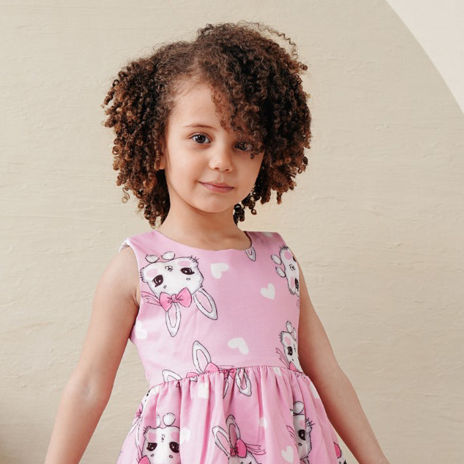 Summer Dress for Girls - Poplin