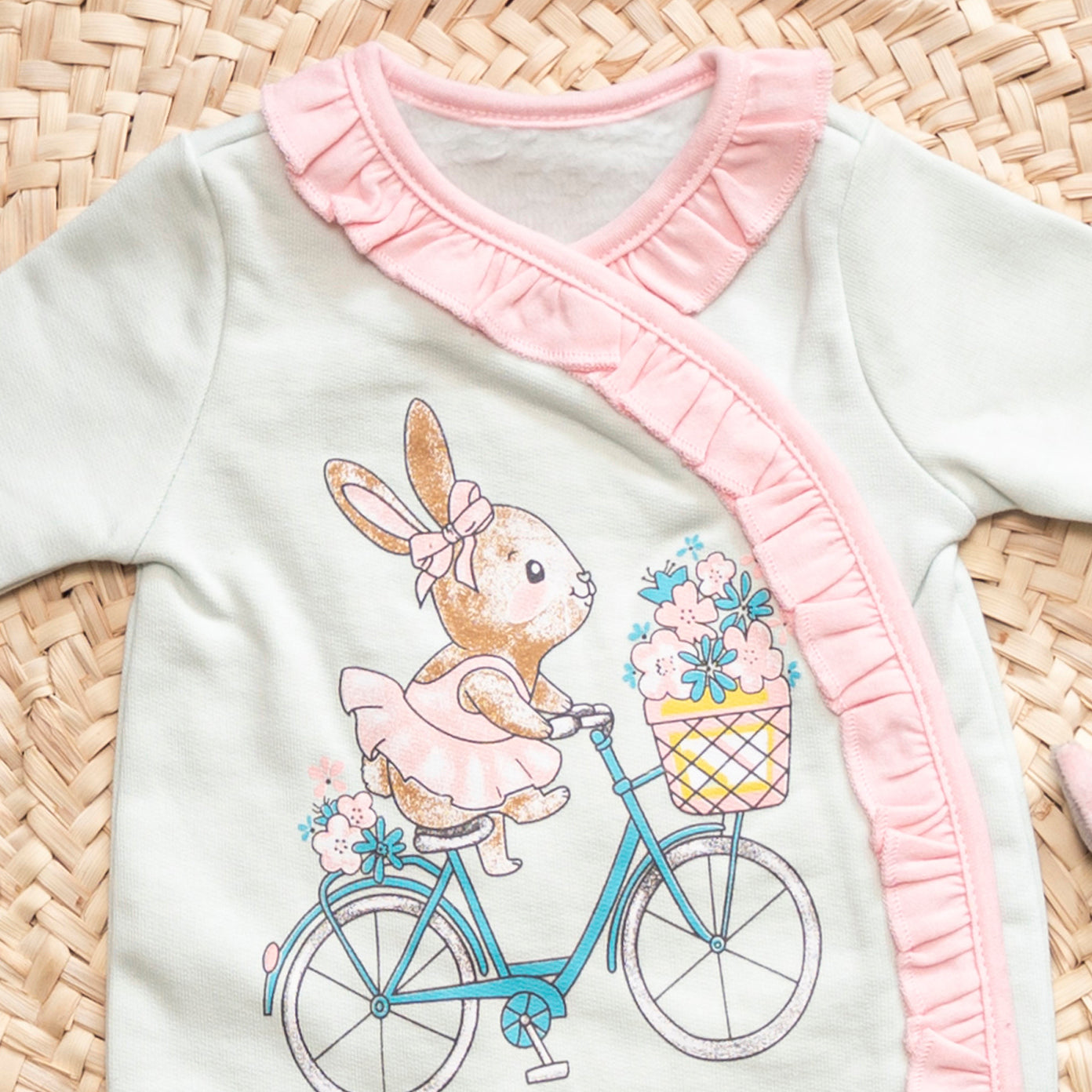 Bodysuit 3963 Winter Newborn Cotton Melton With Fleece Lining