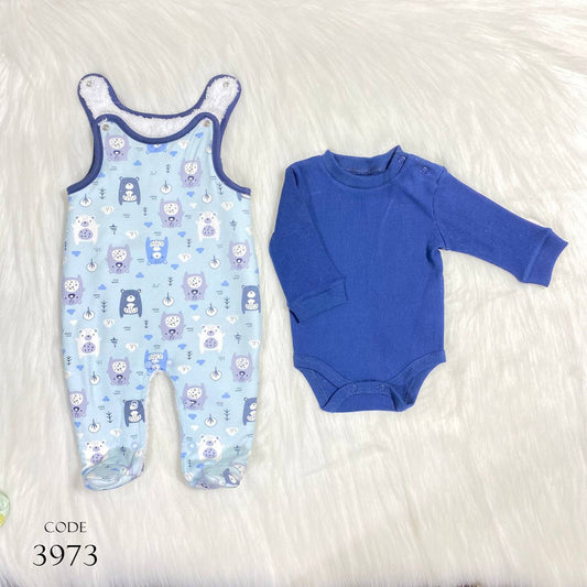 Bodysuit 3973 Pack Of 2 Winter For Boys