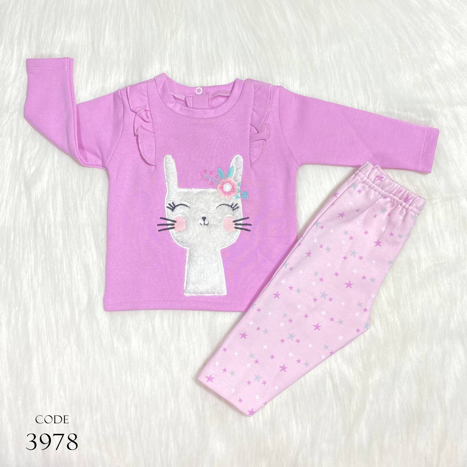 Pajama 3978 Winter Metlon Pink