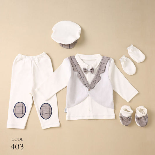 Newborn Suit Set 403 Baby shower Set For Boys