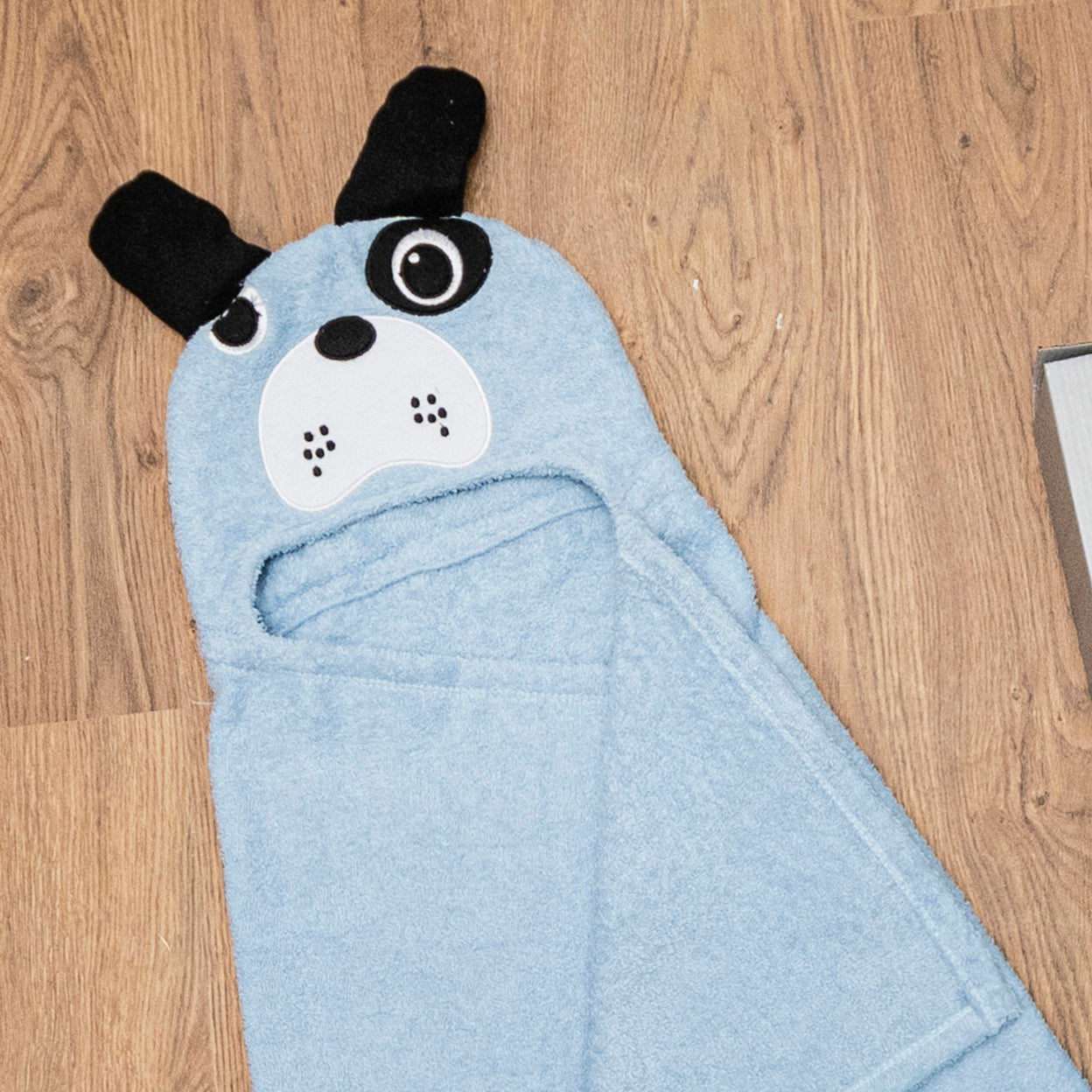 Children'S Bathrobe Towel Cotton 100%- Code 40602 - Blue For Boys