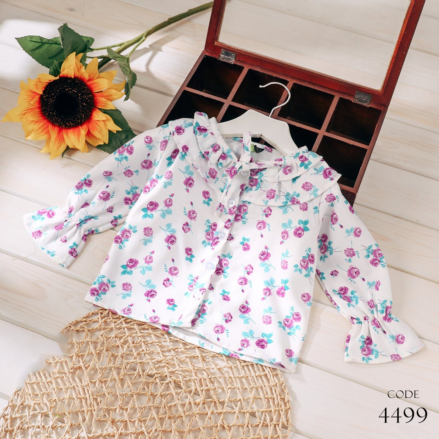 Bebic 4499 Summer Shirt for Girls