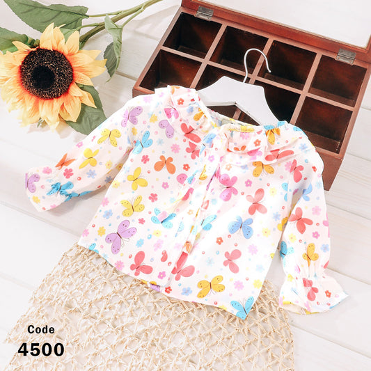 Bebic 4500 Girls colourful Summer Shirt