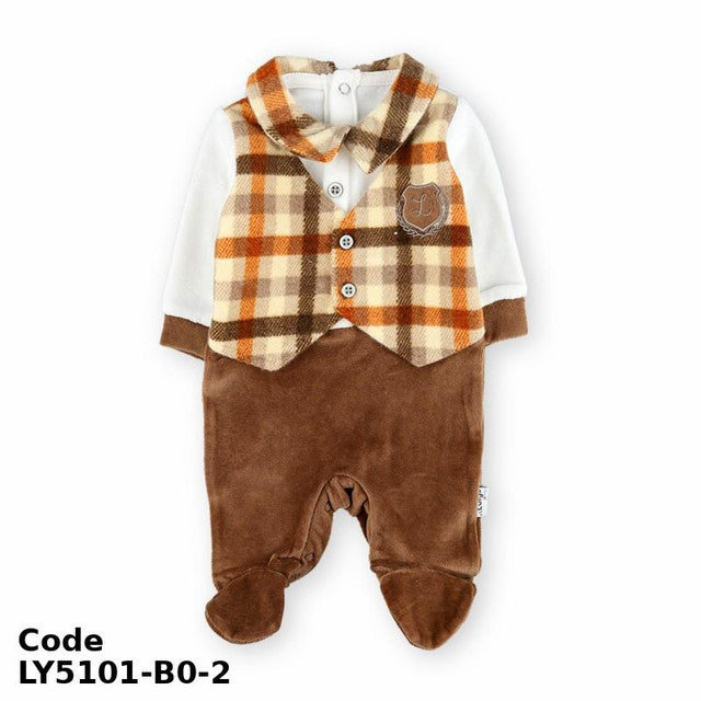 Bodysuit Ly5101-B Winter Multicolor For Boys