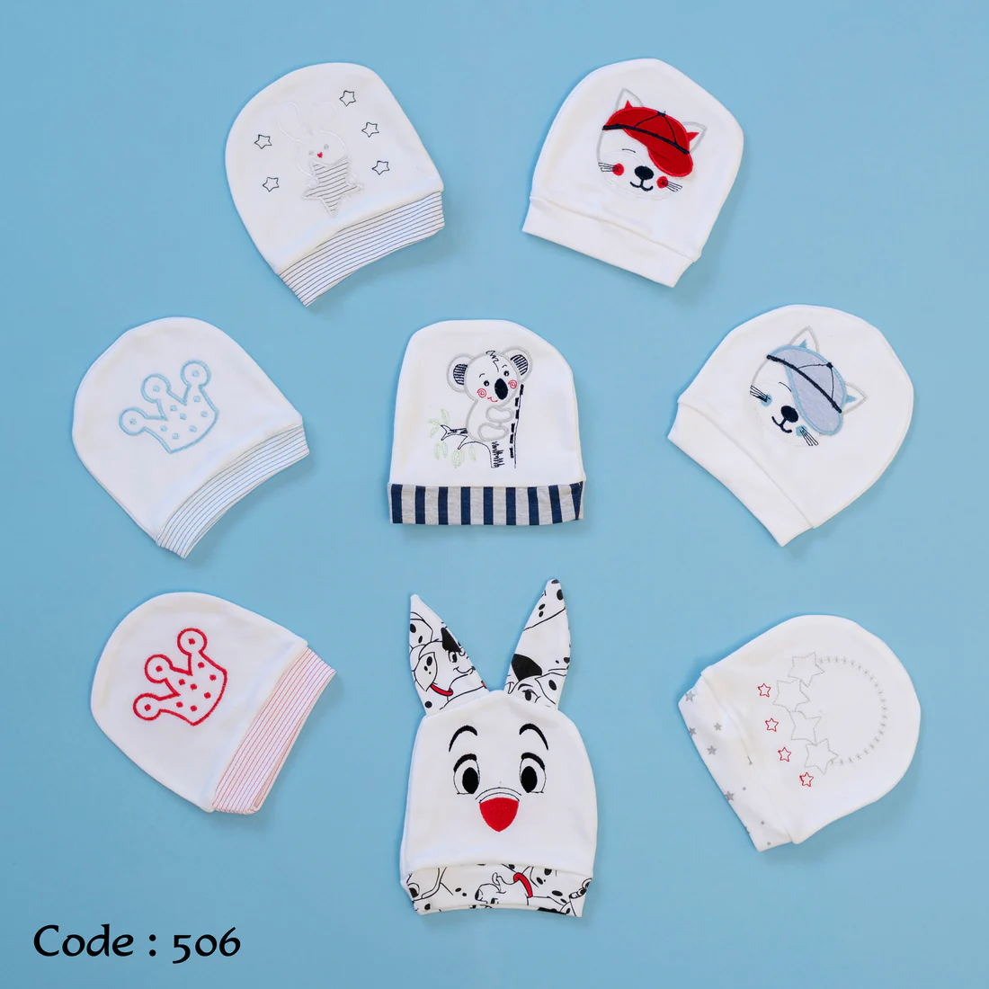 Cap 506 Cotton For Newborn Boys