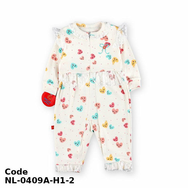 Bodysuit Nl-0409A-H Autumn Mutlicolor For Girls