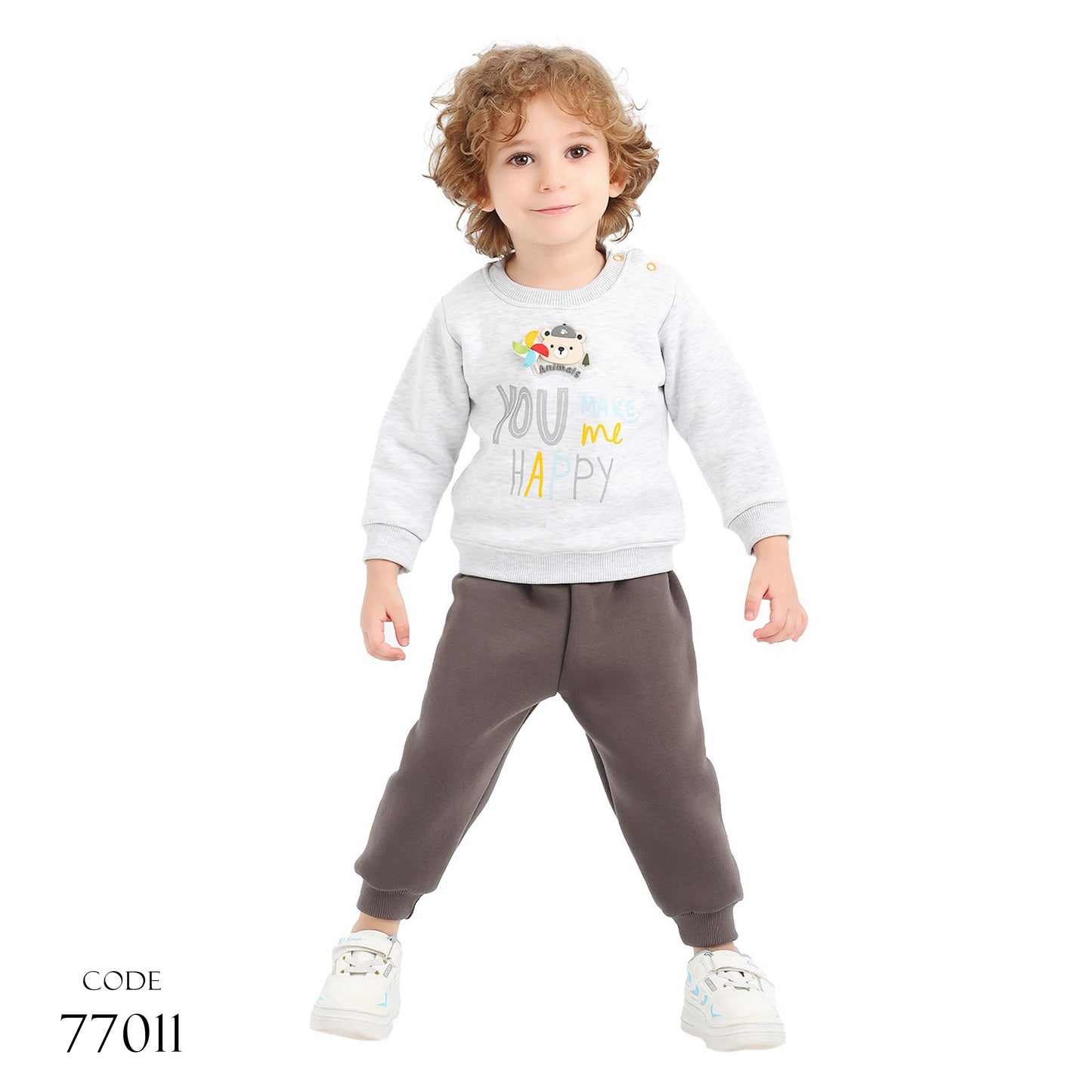 Pajama 77011 Winter Melton Cotton For unisex