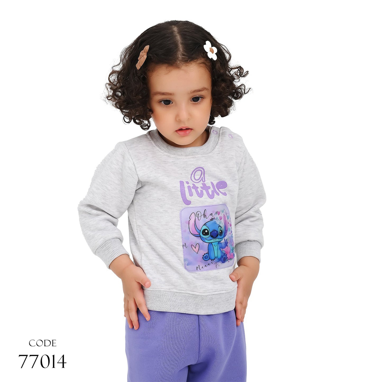 Pajama 77014 Winter Melton Cotton For Girls