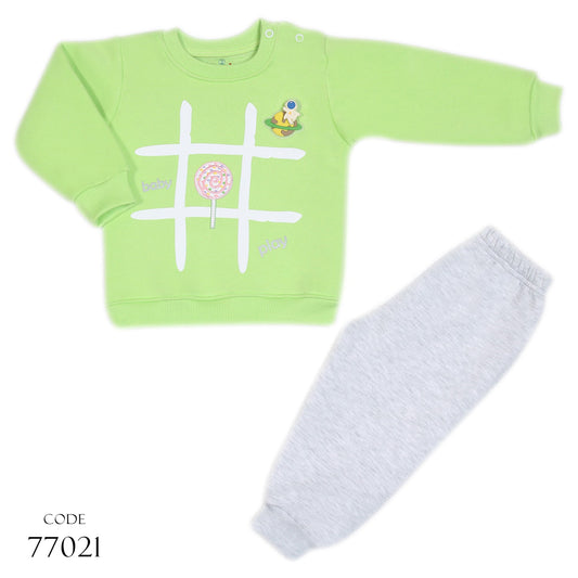 Pajama 77021 Winter Melton Cotton For Unisex