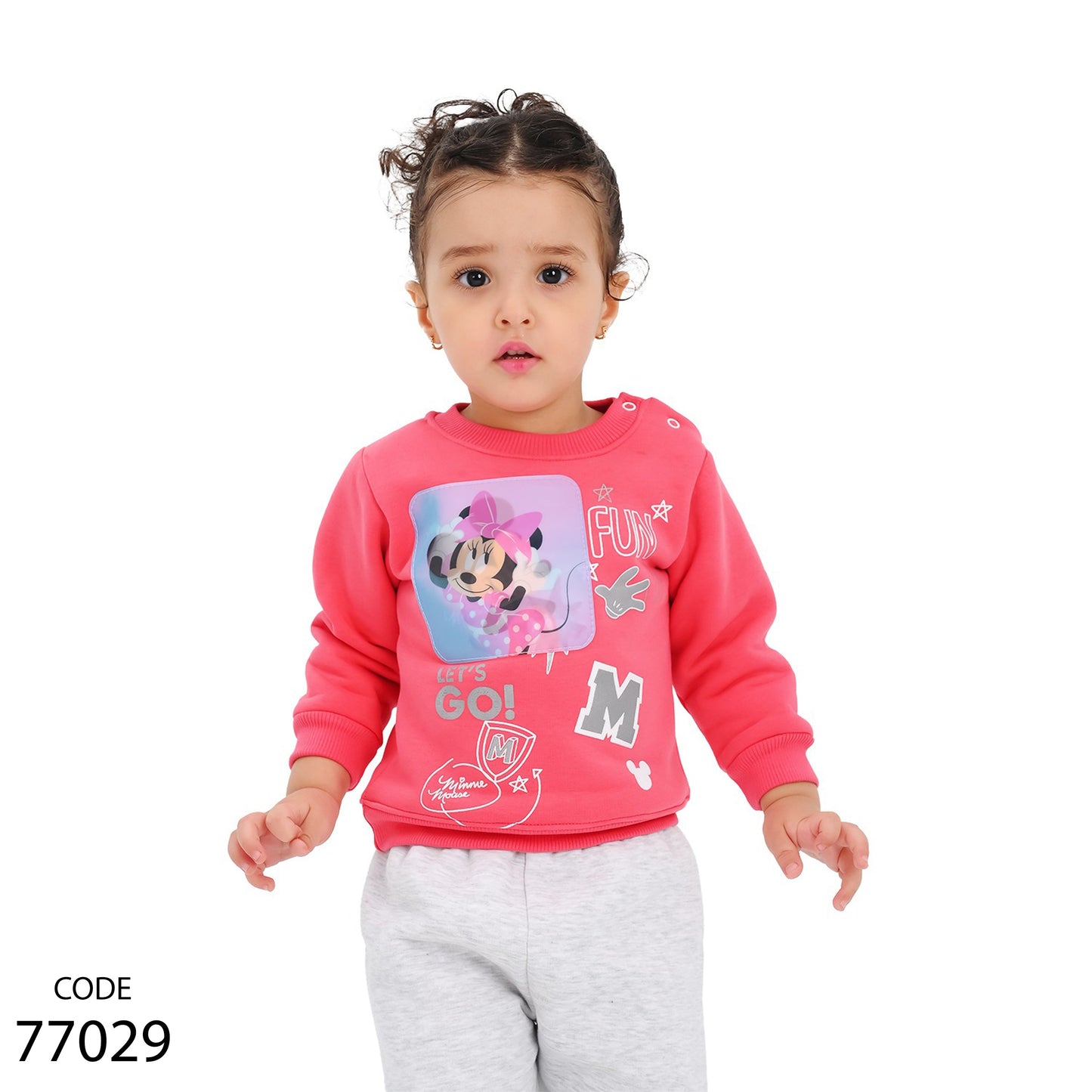 Pajama 77029 Cotton Melton Melon For Girls