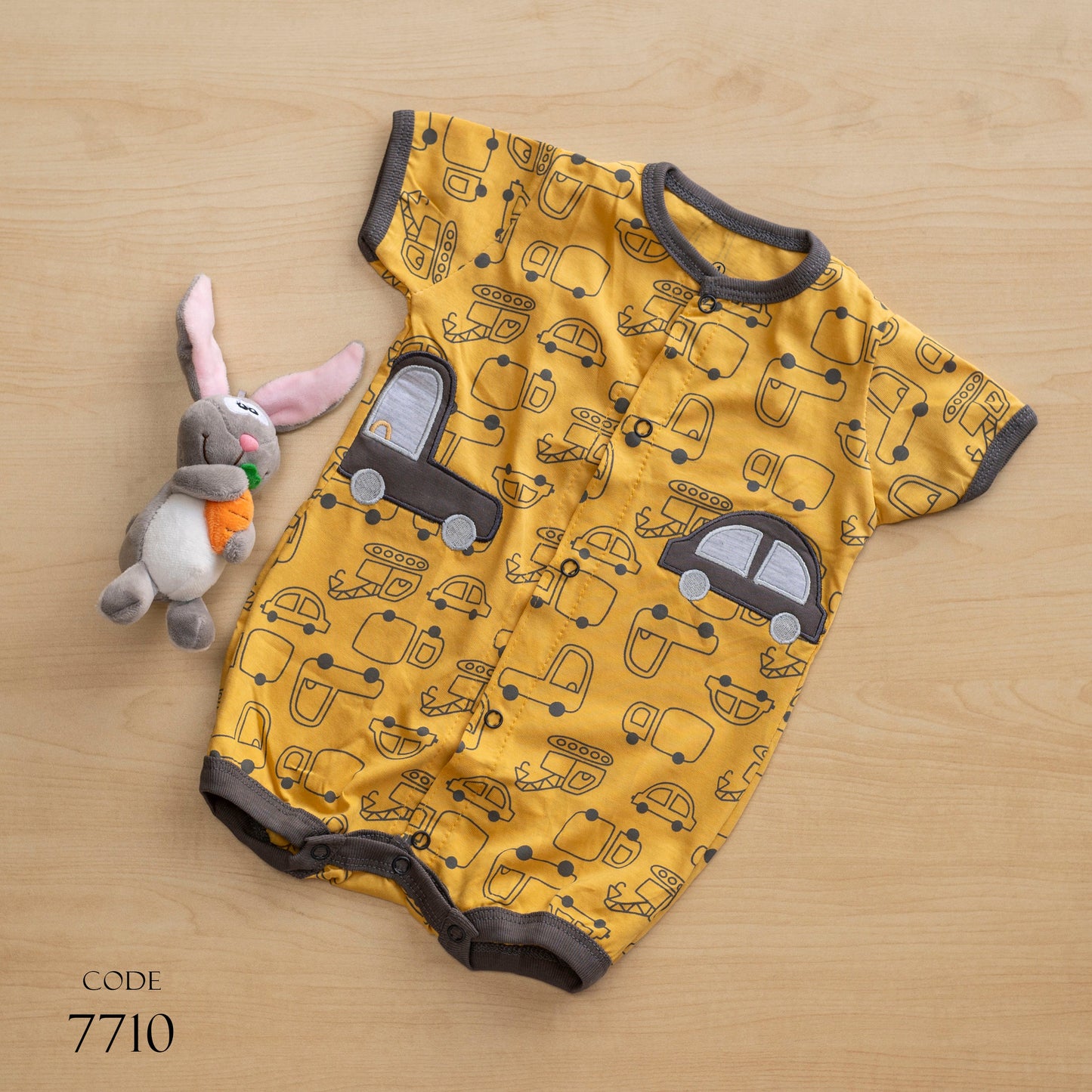 Jockey 7710 Cotton Bodysuit for newborn Boys Orange