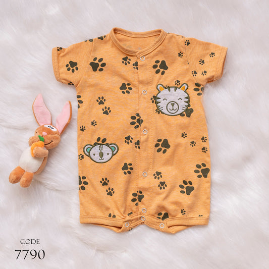 Jockey 7790 Cotton Bodysuit for newborn Boys Orange