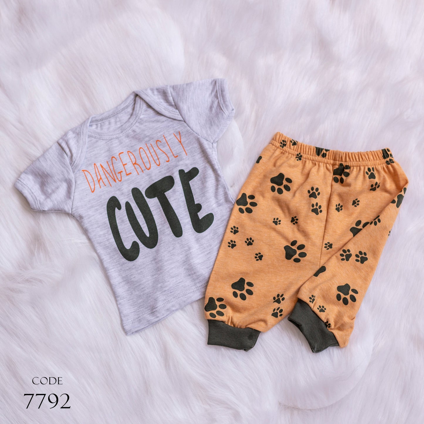 Jockey 7792 pajama Cotton for newborn Girls