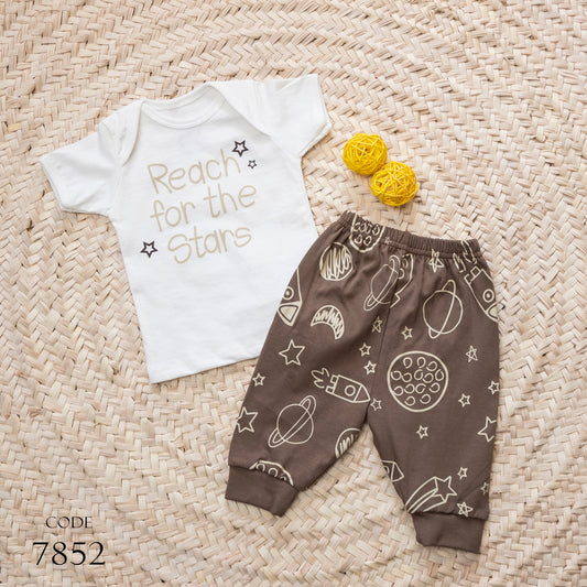 Pajama 7852 Cotton for newborn Unisex