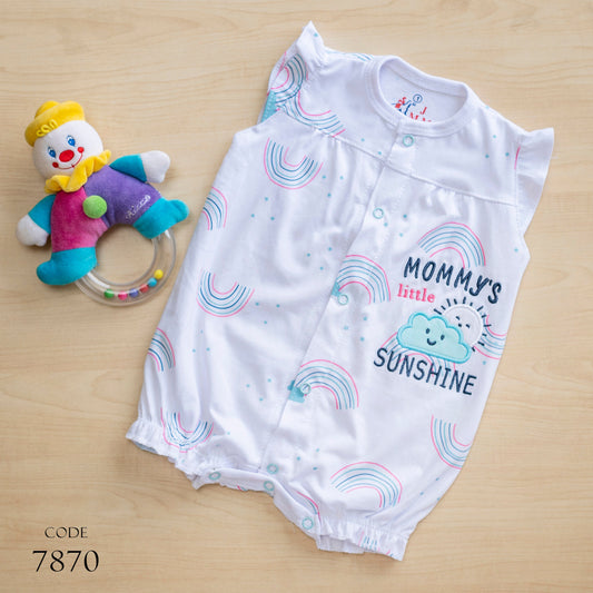 Jockey 7870 Cotton Bodysuit for newborn Girls