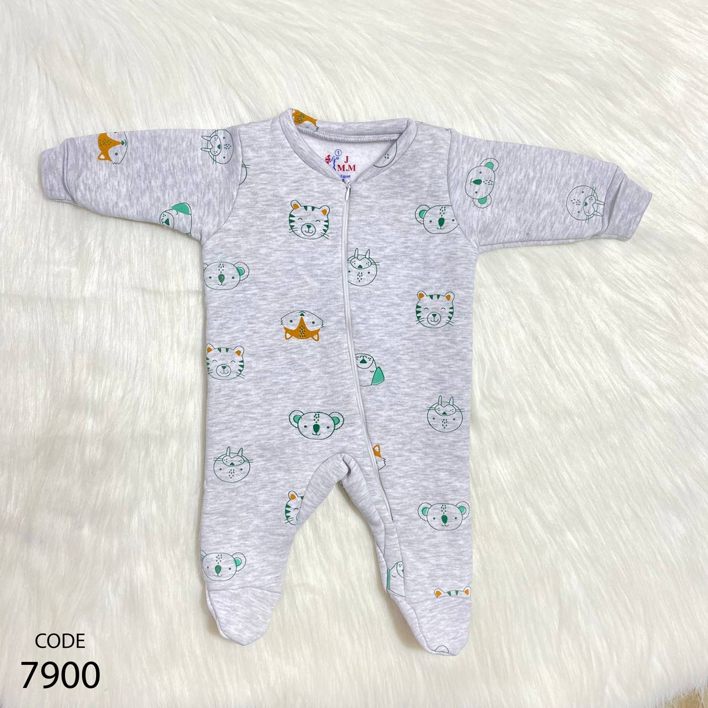 Bodysuit 7900 Melton Cotton Winter For Unisex