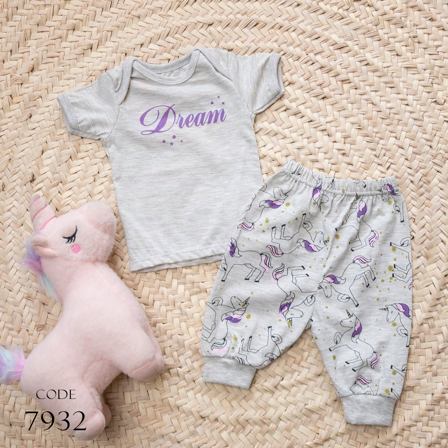 Pajama 7932 Cotton for newborn Girls