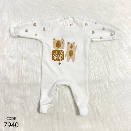 Bodysuit 7940 Melton Cotton Winter For Unisex