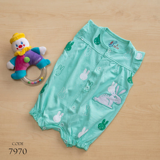 Jockey 7970 Cotton Bodysuit Salopette for newborn unisex